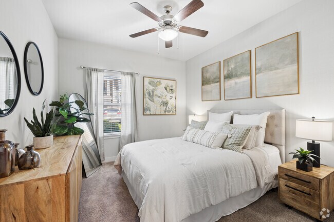 B1 - 2BR, 2BA - 978SF - Bedroom