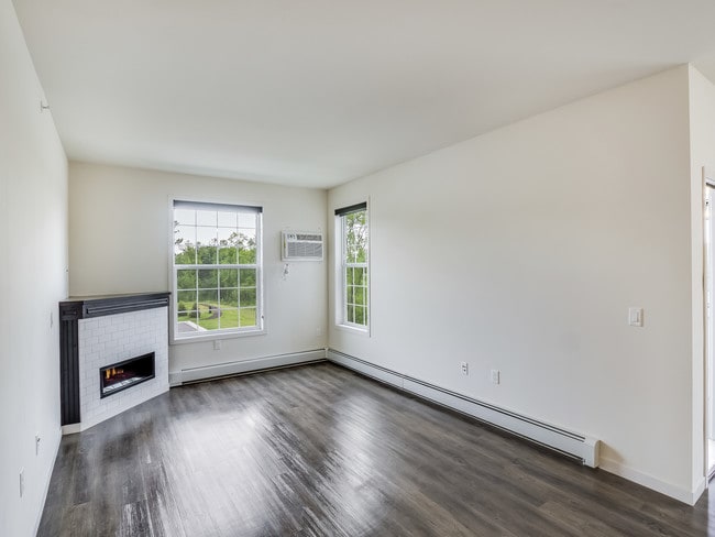 Cozy Fireplace in the Walnut Floor Plan