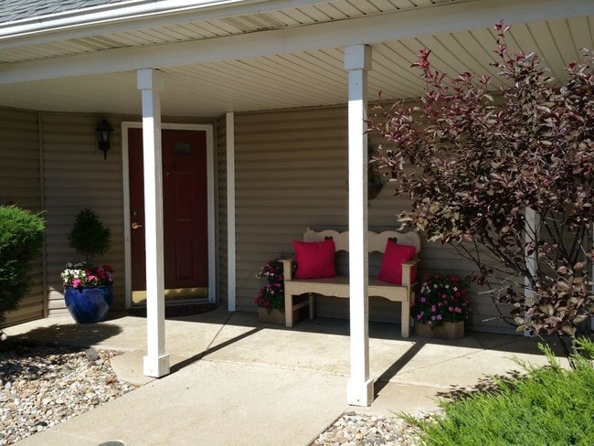 Spacious Patios with Storage