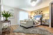 Living Room and Bedroom