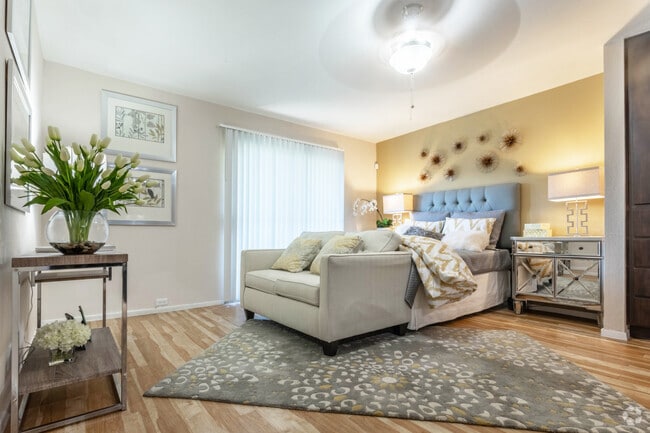 Living Room and Bedroom