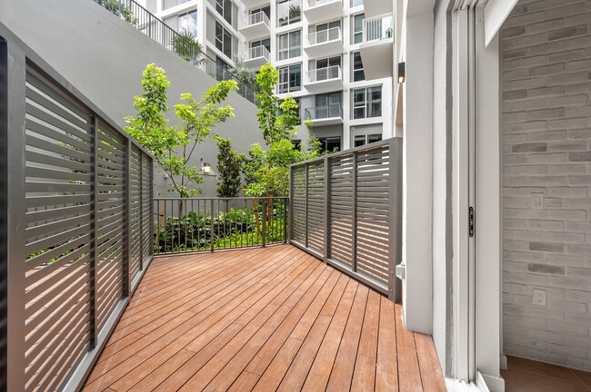 Unique patio and balcony options