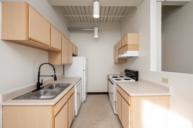 1BR, 1BA - 900SF - Kitchen - Adam H Bartell Lofts