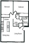 2BR/1BA