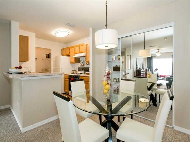 Dining nook off the kitchen - Stone Harbor Apartments