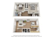 Daron Village_2Bd TH_1FL Combined.jpg