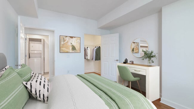 Bedroom with Hard Surface Flooring