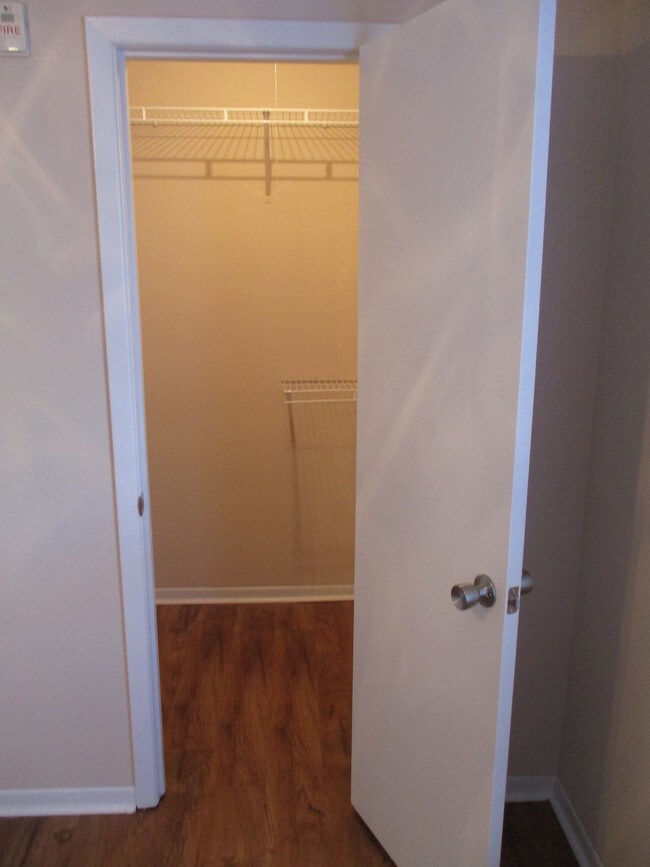 Hampron Guest Bedroom Walk-in Closet