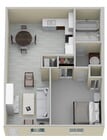 1 Bedroom / 1 Bath