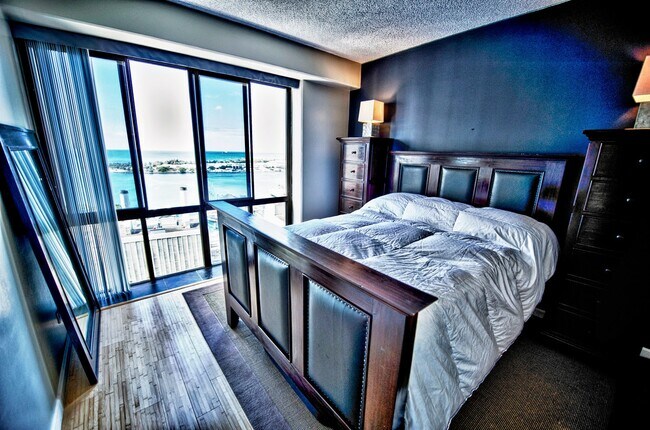 Owner's Suite Bedroom - 225 Queen St Condo Unit 24B