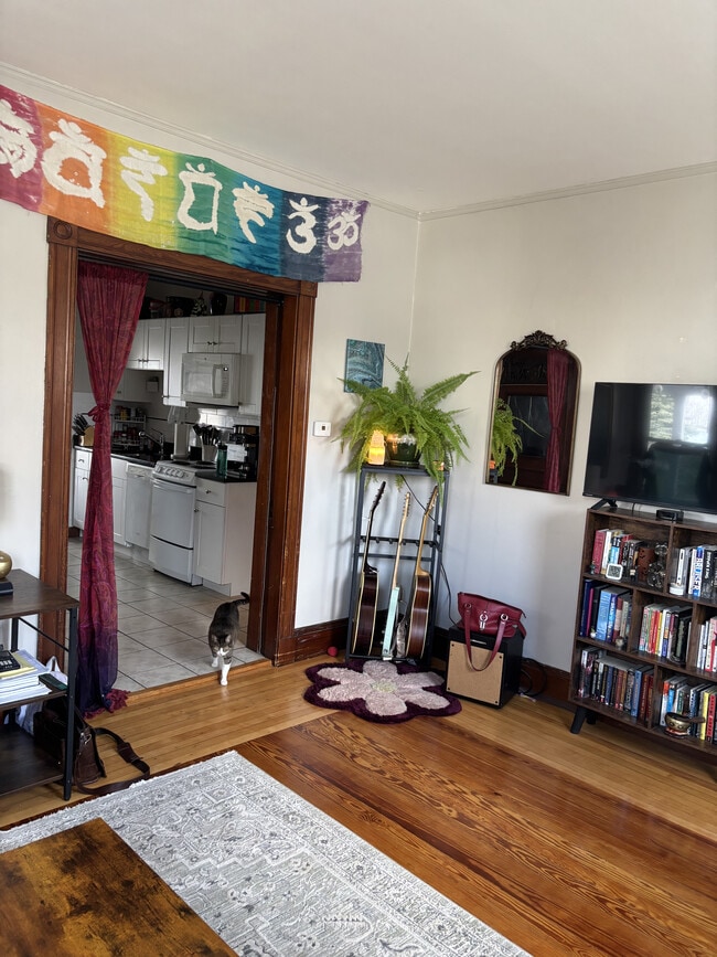 Living Room - 26 Adams St Unit 1F