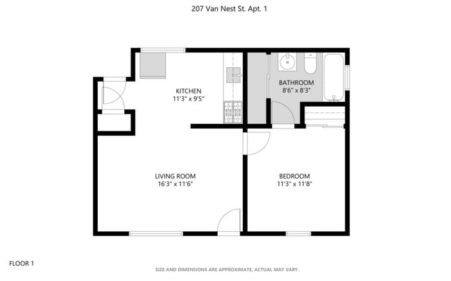 Photo - 207 Van Nest St Unit 1