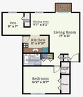 One Bedroom Small Den Garden