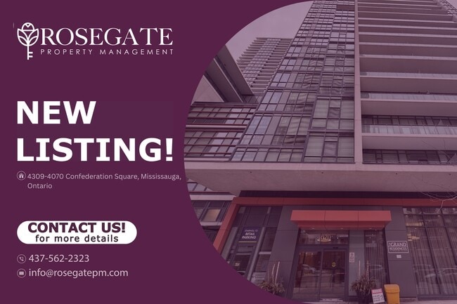 Building Photo - Spacious 2-Bedroom Corner Condo with Parking, Locker & Utilities Included in Mississauga Unit 4309