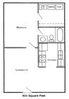 1BR/1BA