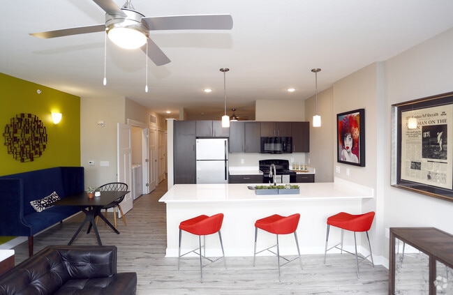 Living Room - Park 66 Flats