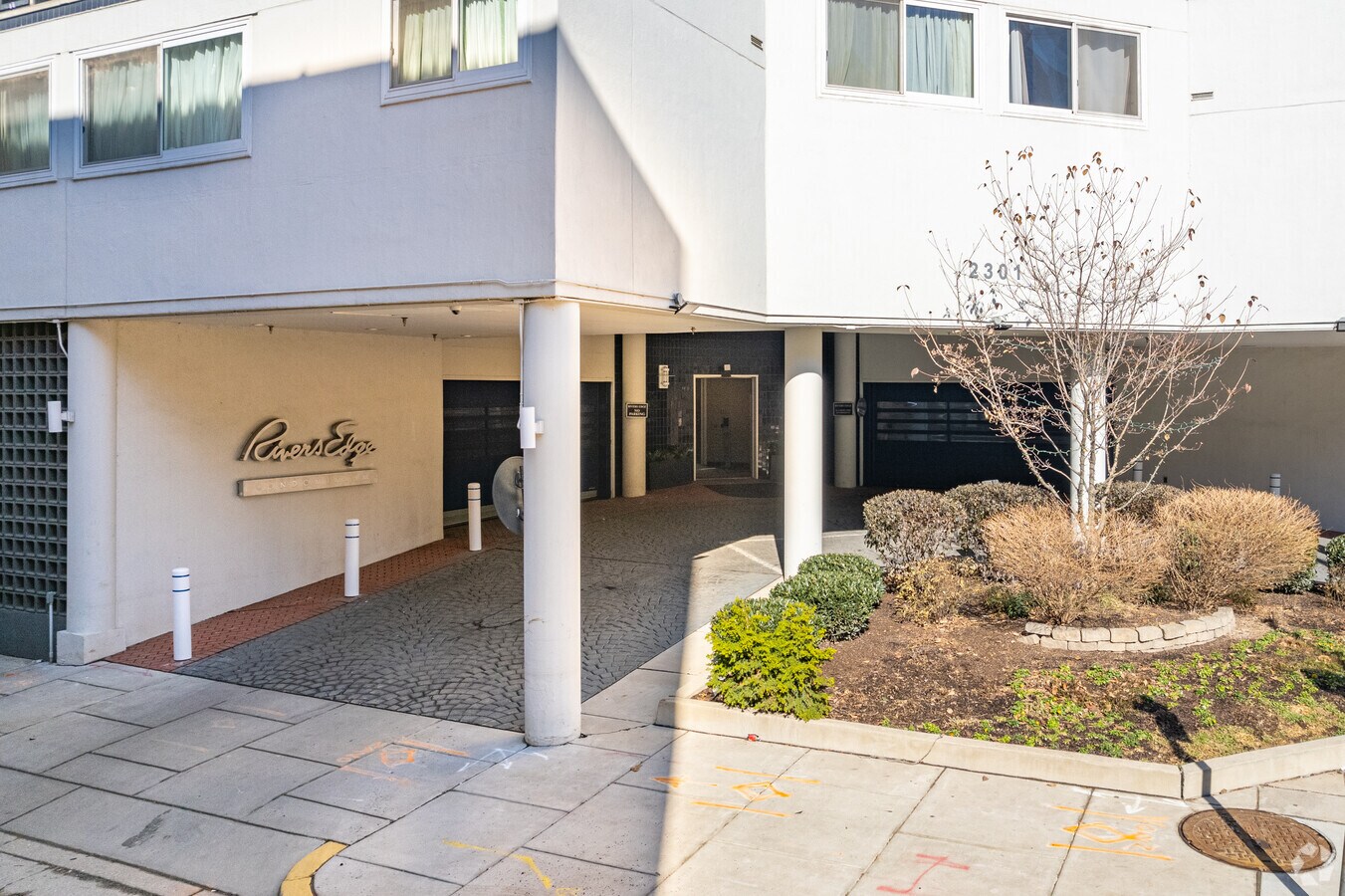 Entrance - Rivers Edge Condominiums