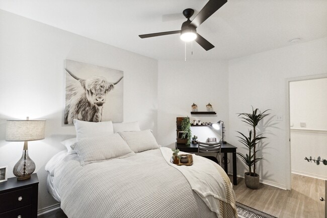 Bedroom 2 - Renovated Unit - The Village on Telluride Apartments
