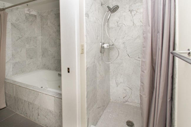 Master Shower & Jacuzzi Tub - 1330 Ala Moana Blvd Unit 908