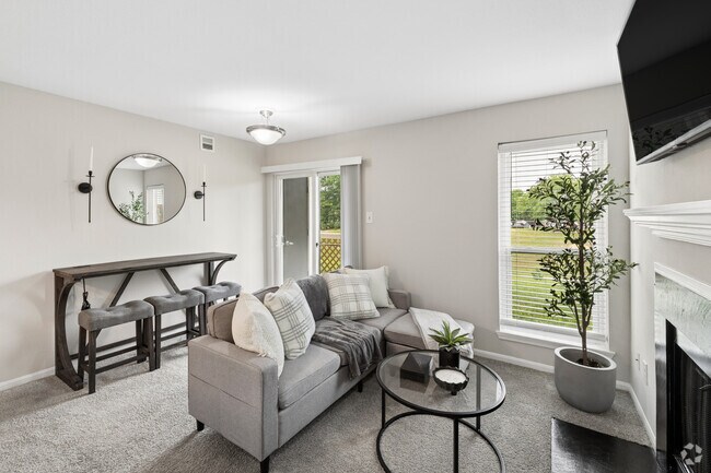 1BR, 1BA - 524SF - Living Room