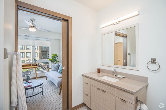 2BR,2BA - 1214SF - First Bathroom