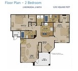 2 Bed 2 Bath