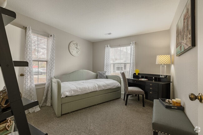 2BR, 2BA First Bedroom - Arbor Trails