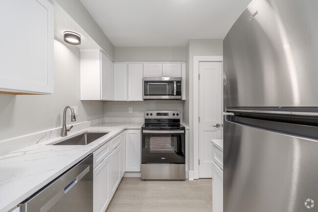 2BR, 1BA - 807SF - Kitchen - Residences at 1850
