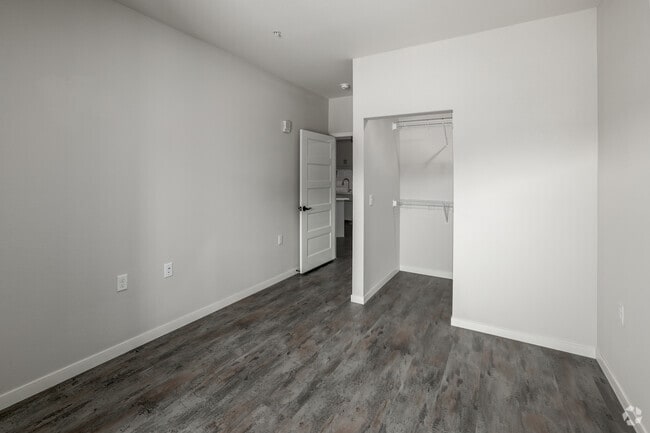 2BR, 1BA - 1,028SF - Bedroom