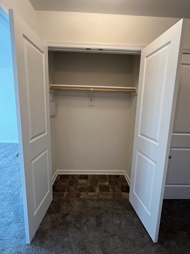 Hall closet