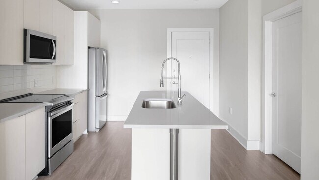 Kitchen with Stainless Steel Appliances