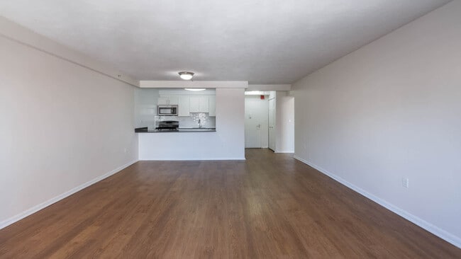 Living Room with Hard Surface Flooring