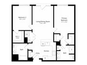 B9.1 floor plan 500 Parq