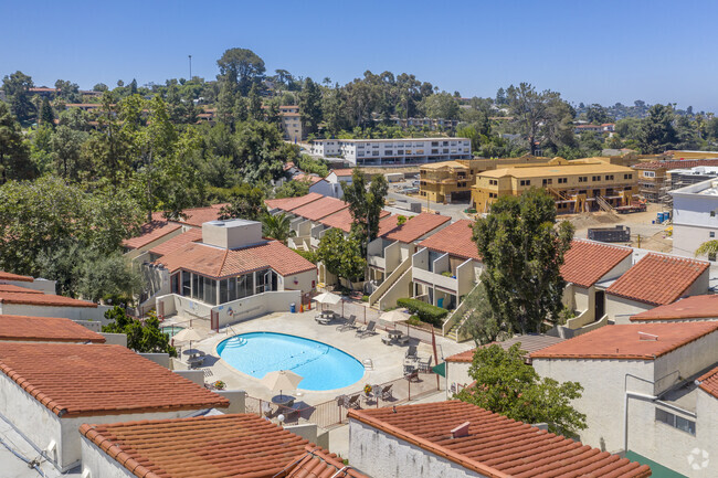 Aerial - La Mesa Gardens Rental