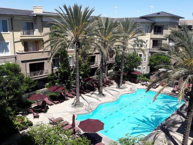 Community pool area - 1801 E Katella Ave Unit 1136