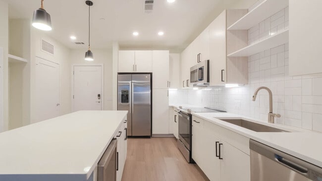 Kitchen with Stainless Steel Appliances