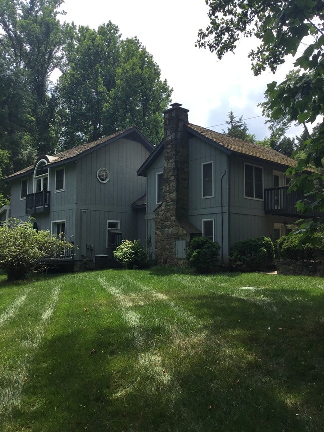 Rear of house