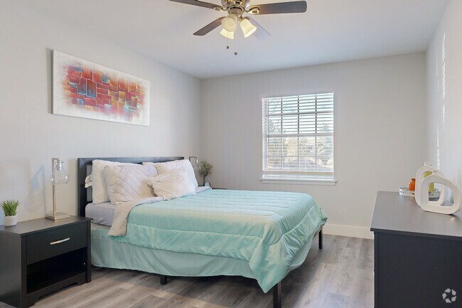 2BR, 1.5BA - 890SF - Primary Bedroom - Spring Lake Cove Apartments