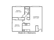2 BR/1 BA