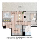 724 Sq Ft