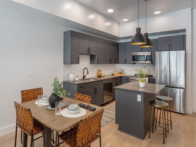 Kitchen and Dining in Apartments - Maye House Apartments