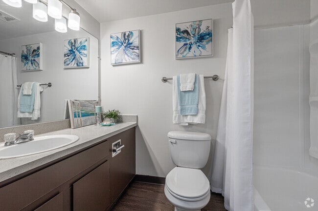 1BR, 1BA - 759SF - Bathroom
