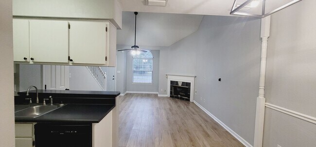 Photo - MODERN NW 3/2 w/ Washer/Dryer, Plank Vinyl Floors, Deck, & Vaulted Ceilings! Available NOW for $1...