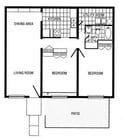 2BR/1BA