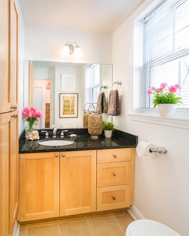 the half bath