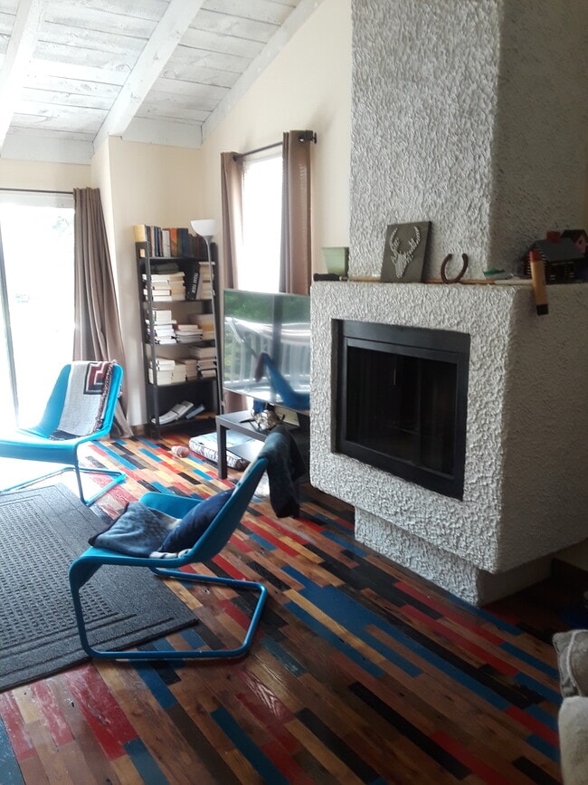 Sala de estar con chimenea - 207 Hi Cir N