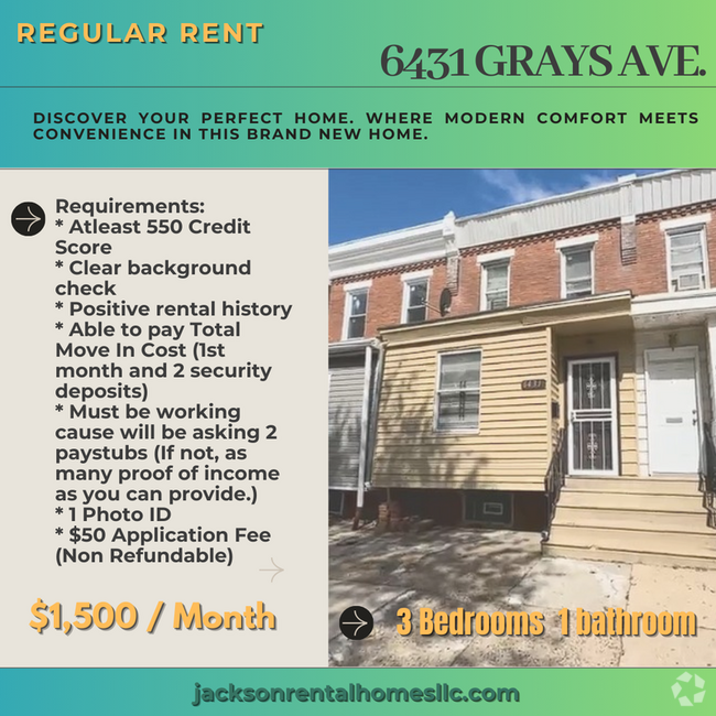 Building Photo - 6431 Grays Ave Rental
