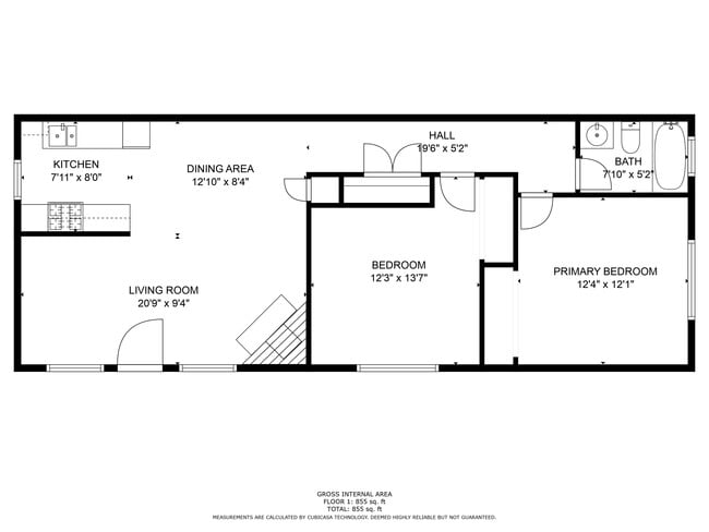 13429-4 Floorplan - 13429 Davenport St Unit 4