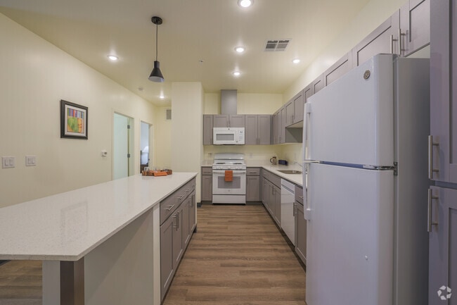 2BR, 1BA - 852SF - The Cascalote Senior Apartments