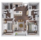 2 Bed 2 Bath, Summit